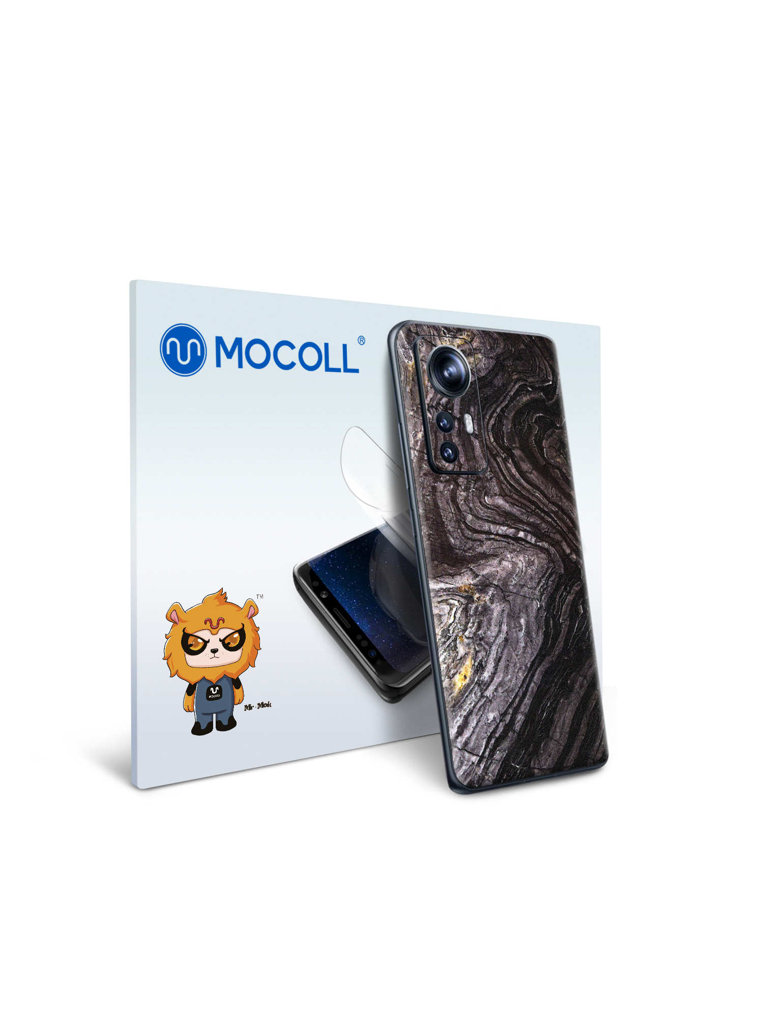 

Защитная пленка MOCOLL для Xiaomi Redmi Note 11 Pro Камень Черный