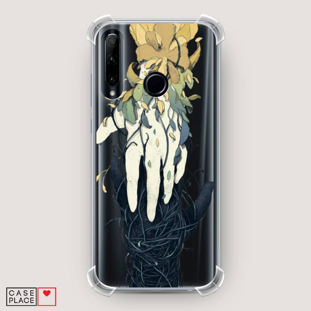 

Чехол Awog на Honor 10i "Сплетения рук", Зеленый, 68851-1