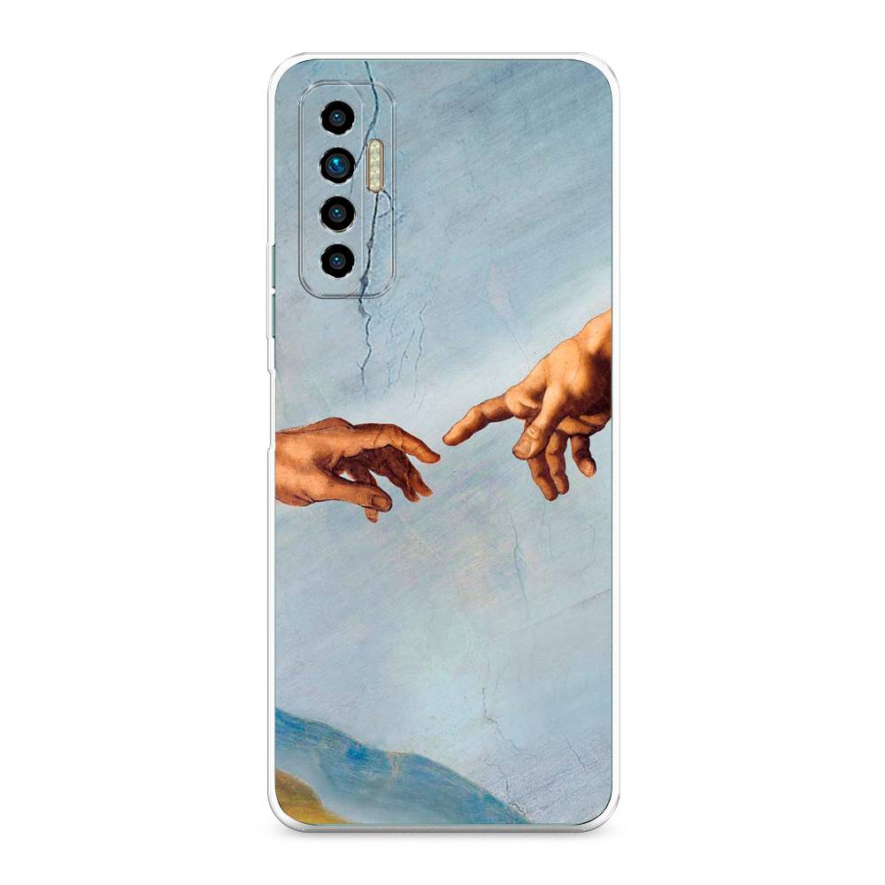 

Чехол Awog на Tecno Camon 17P "Сотворение Адама", Разноцветный, 300150-9