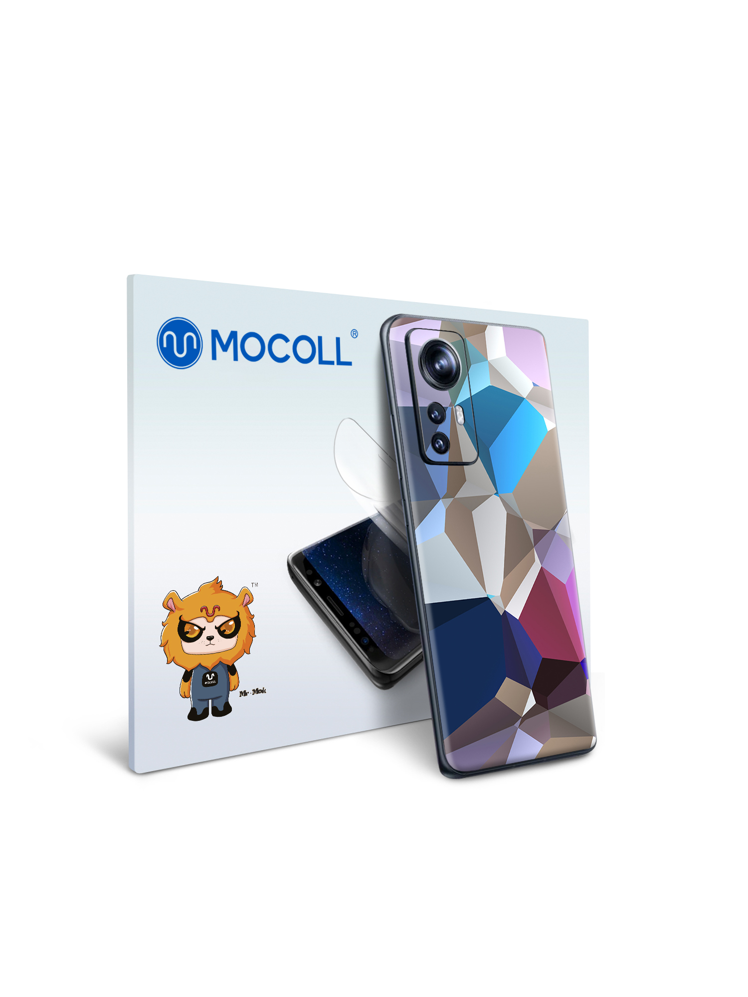 

Защитная пленка MOCOLL для Xiaomi Redmi Note 11 Pro Plus Цветная мозаика