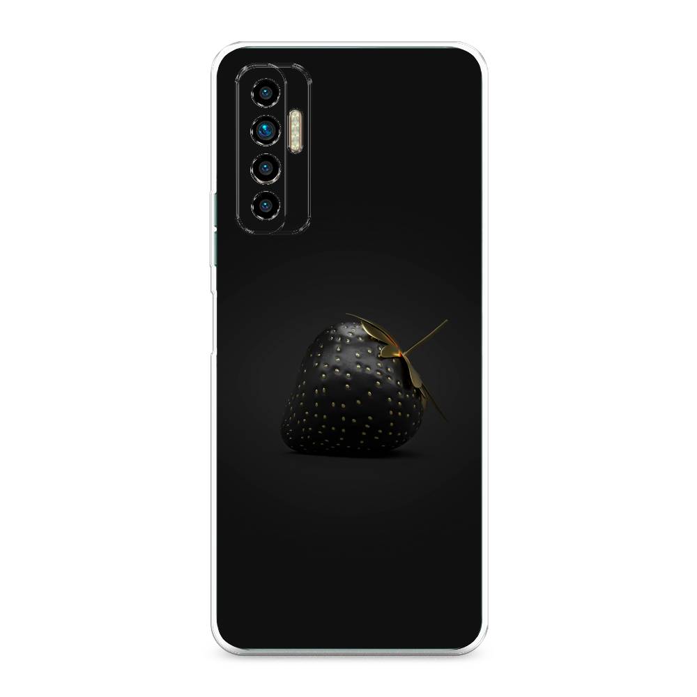 

Чехол Awog на Tecno Camon 17P "Черная клубника", Разноцветный, 300150-10