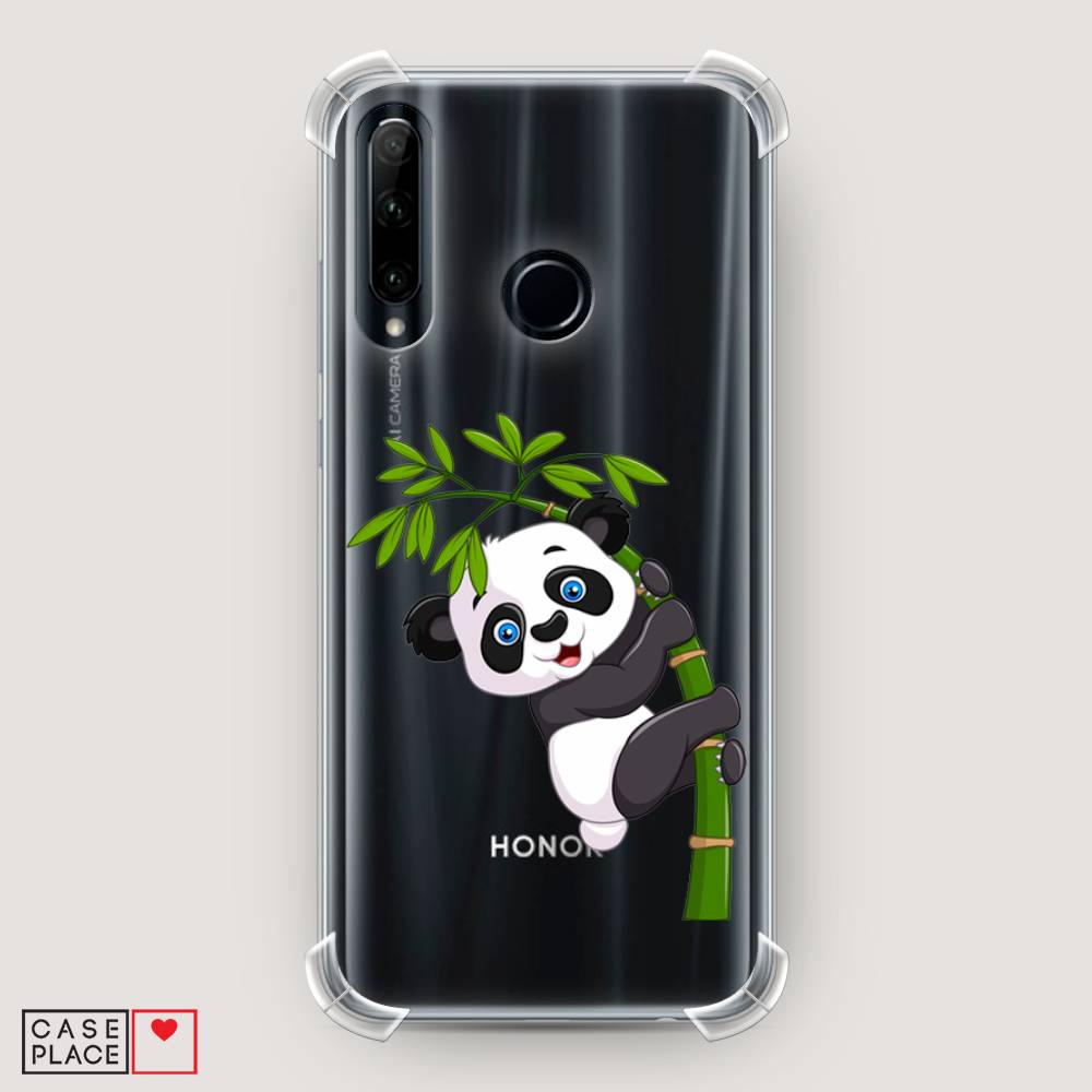 

Чехол Awog на Huawei P Smart Plus 2019 "Панда для бамбуке", Белый;черный;зеленый, 69251-1