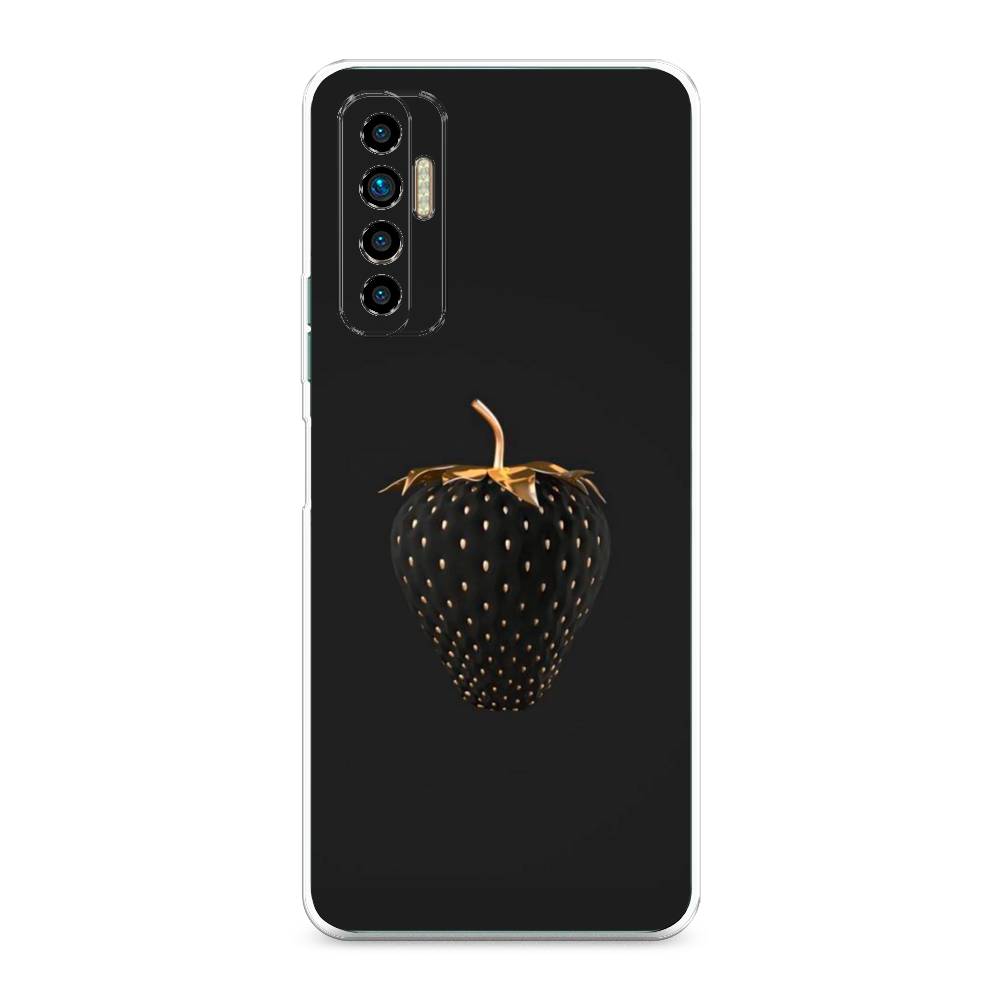 

Чехол Awog на Tecno Camon 17P "Черно-золотая клубника", Разноцветный, 300150-10