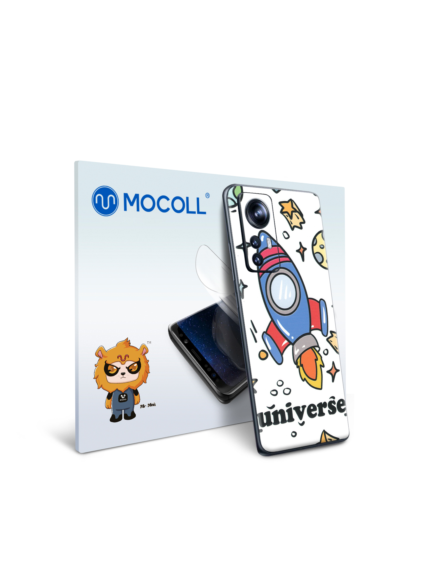 

Защитная пленка MOCOLL для Xiaomi Redmi Note 11 Рисунок ракета