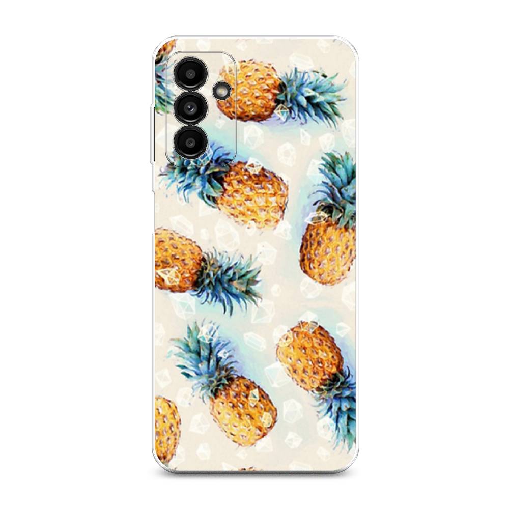 

Чехол Awog на Samsung Galaxy A04s / Самсунг A04s "Ананасы", Разноцветный, 2106450-3