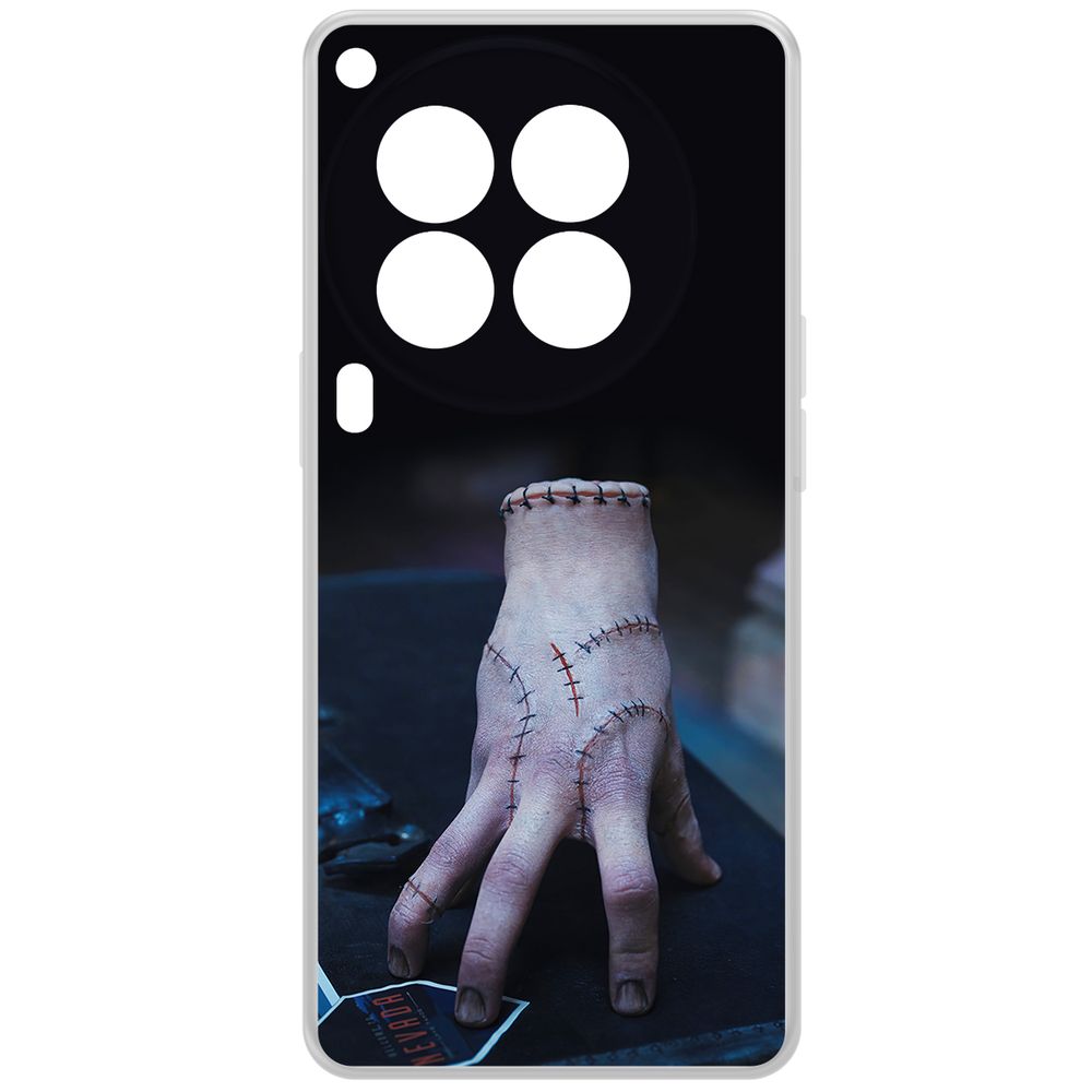 

Чехол-накладка Krutoff Clear Case Уэнсдей Аддамс - Вещь для TECNO Camon 30 Premier 5G, Прозрачный