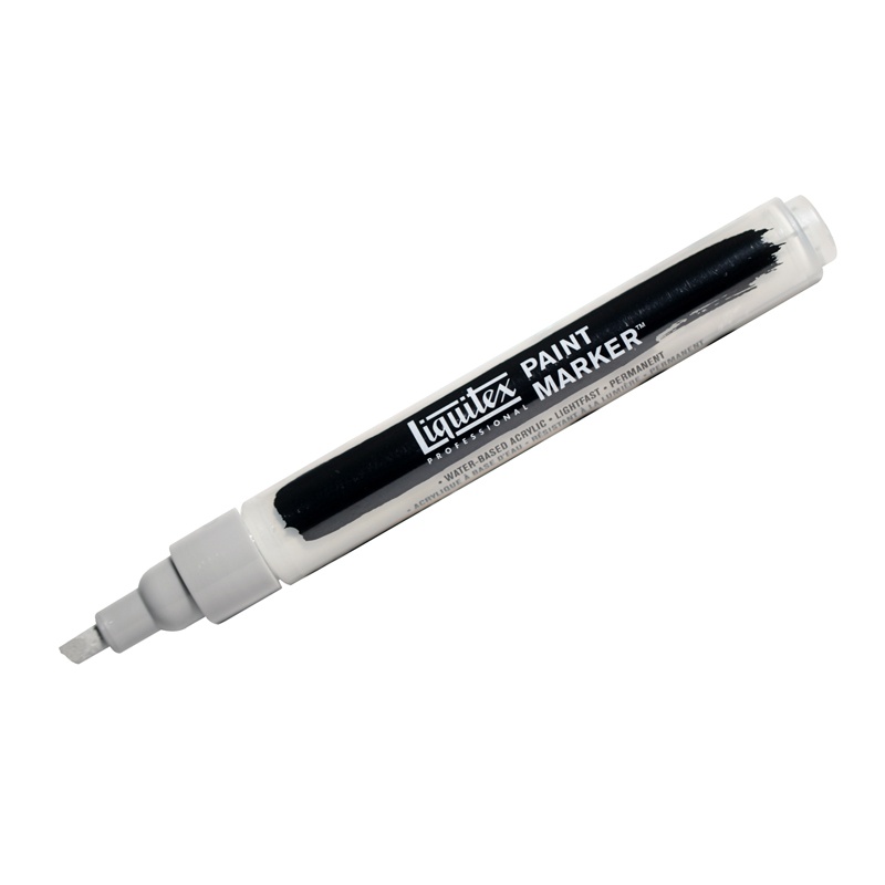 Маркер Liquitex Paint marker Fine 4627599 2 мм скошенный нейтральный серый №7