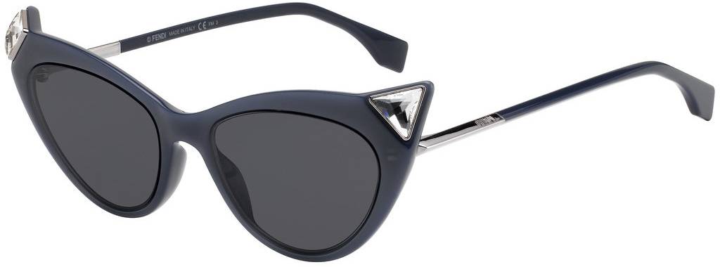 

Солнцезащитные очки Fendi 0356/S 807 black/grey, 0356/S 807