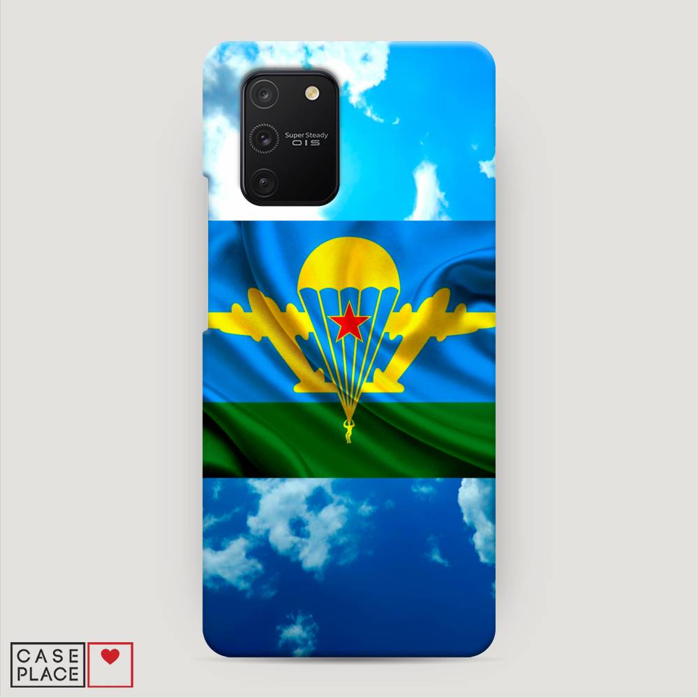 

Пластиковый чехол "ВДВ флаг в небесах" на Samsung Galaxy S10 Lite, 210020-4