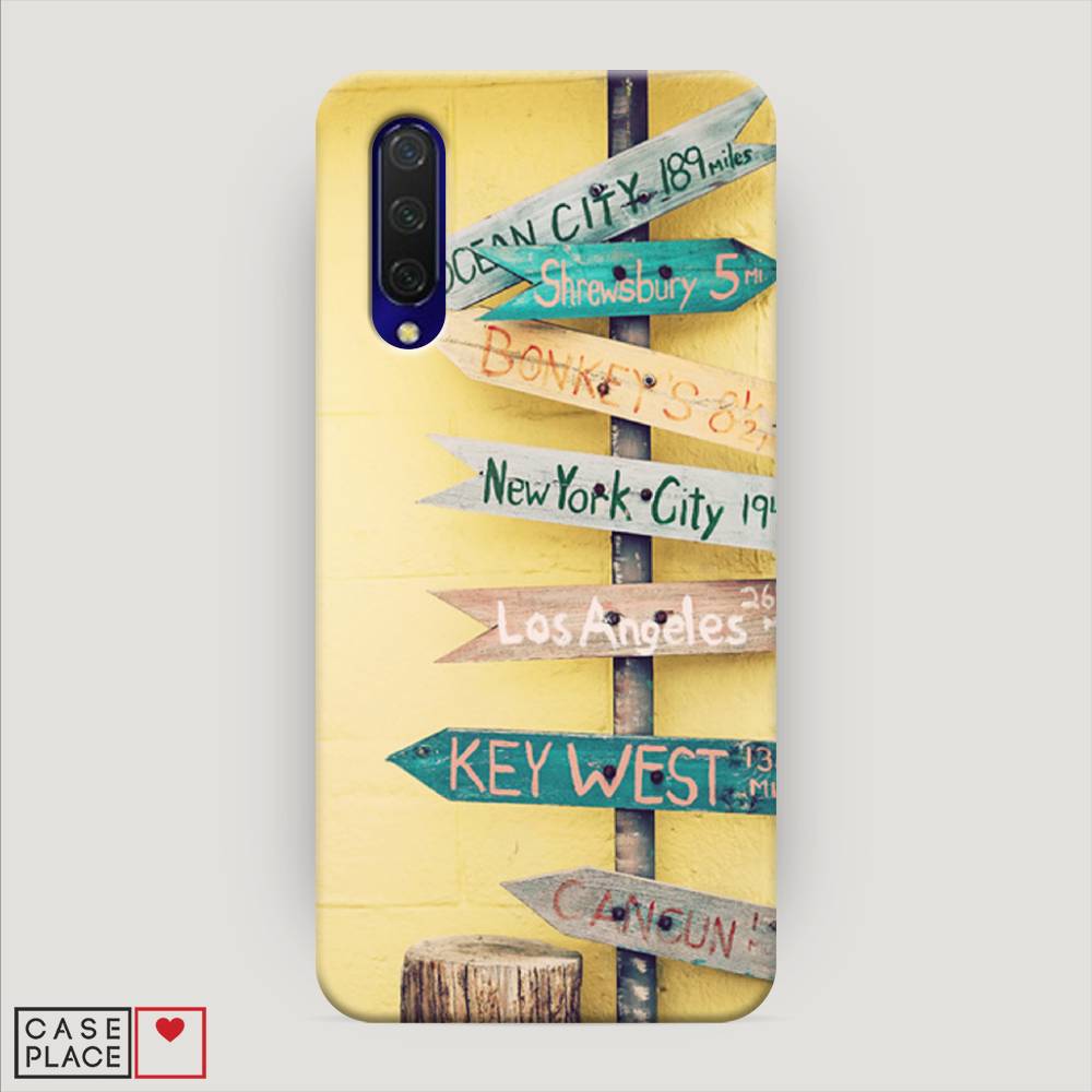 

Пластиковый чехол "Нулевой километр" на Xiaomi Mi CC9, 36120-3