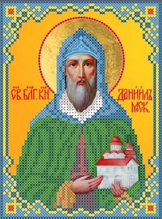 

Рисунок на ткани «Святой Даниил»