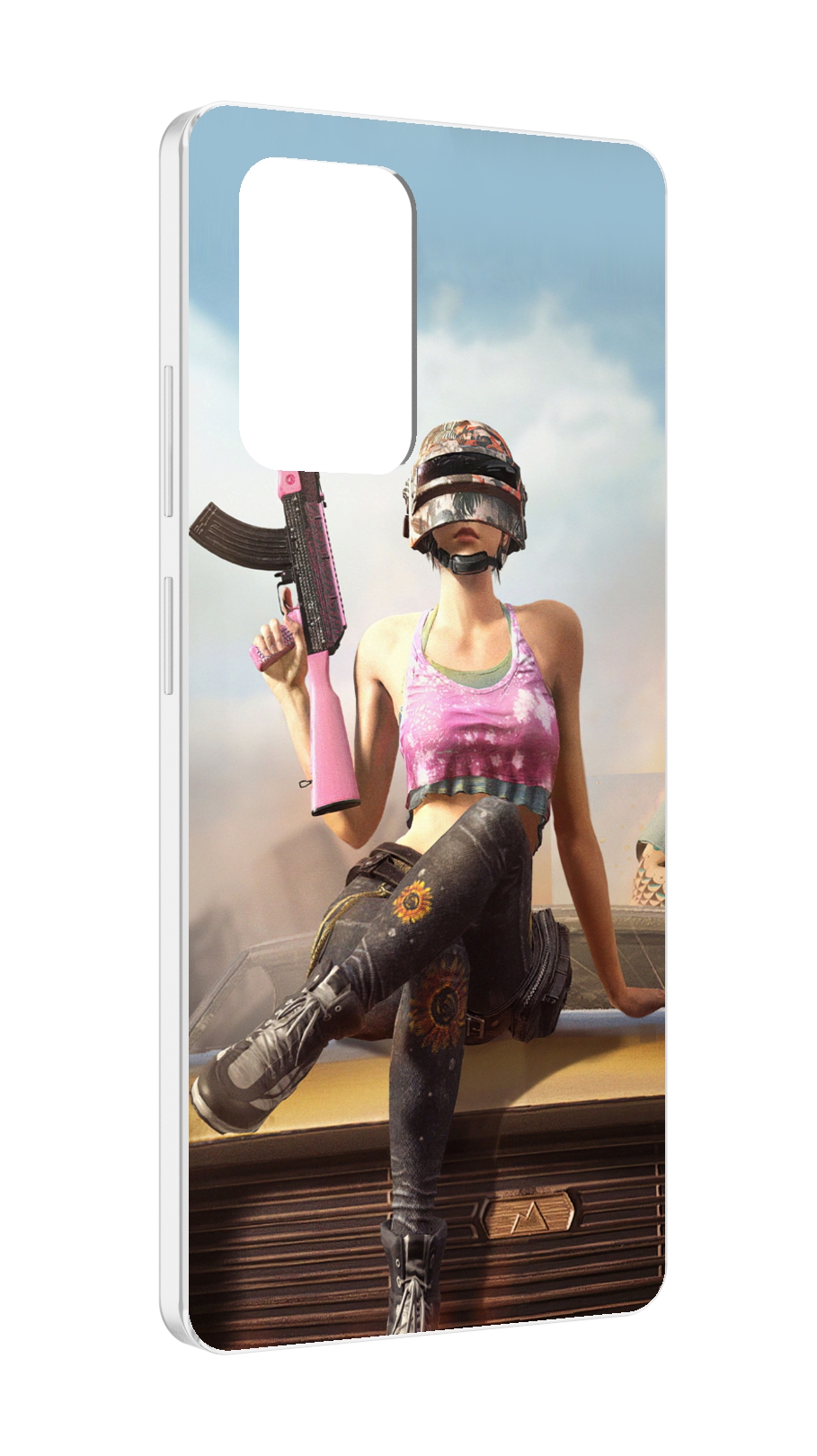 

Чехол MyPads девушка из PUBG для ZTE Blade V40 Pro, Tocco