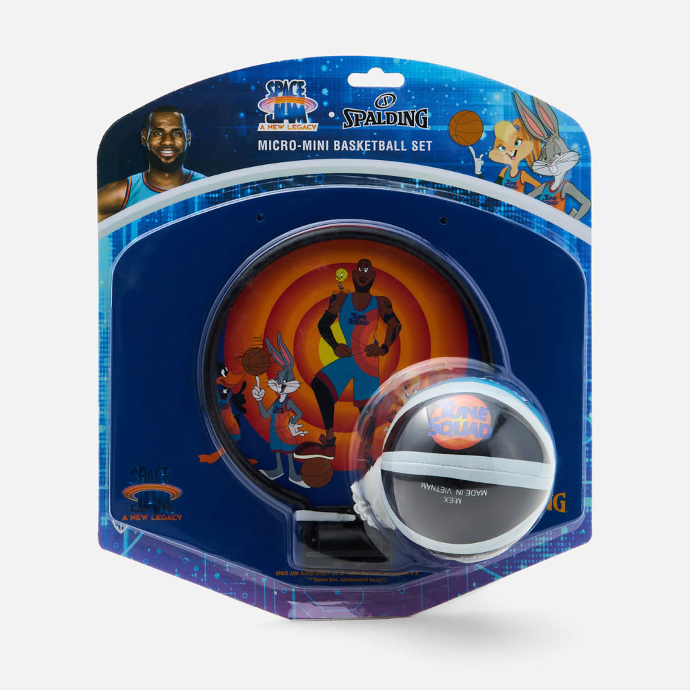 Комплект баскетбольный Spalding Mini Basketball Set Space Jam мини, 79005Z мяч баскетбольный spalding tf 1000 legacy fiba р 7 76 963z