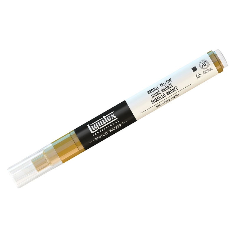 

Маркер Liquitex Paint marker Fine 4620530 2 мм скошенный желтая бронза