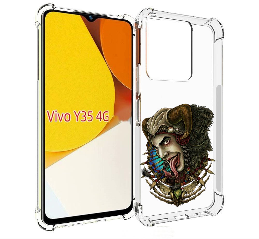 

Чехол MyPads длинный язык для Vivo Y35 4G 2022 / Vivo Y22, Прозрачный, Tocco