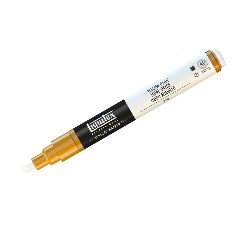 Маркер Liquitex Paint marker Fine 4620416 2 мм скошенный желтый марс