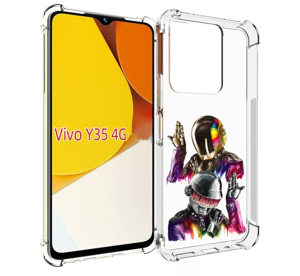 

Чехол MyPads диско космонавты для Vivo Y35 4G 2022 / Vivo Y22, Прозрачный, Tocco