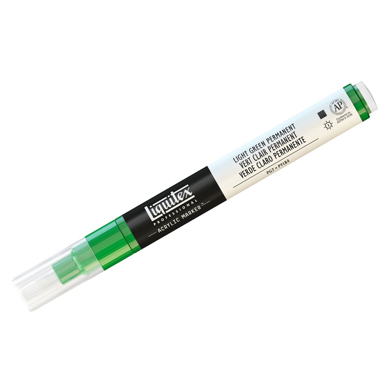Маркер Liquitex Paint marker Fine 4620312 2 мм скошенный зеленый светлый