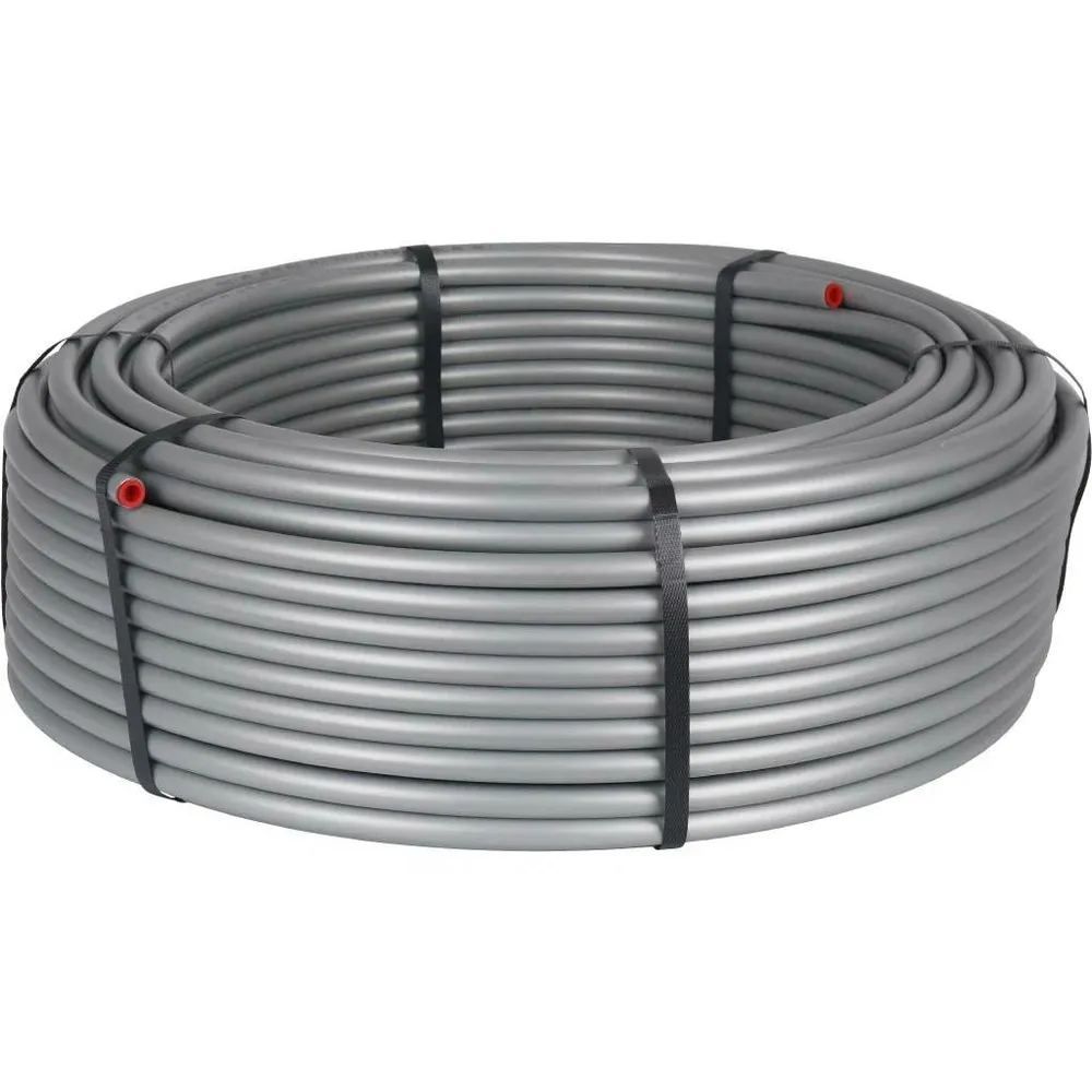 

Труба из сшитого полиэтилена с металлом TIM Stabil - 16x2,6 (PEX/AL/PE) max 95C 100 м, Серый, 657878