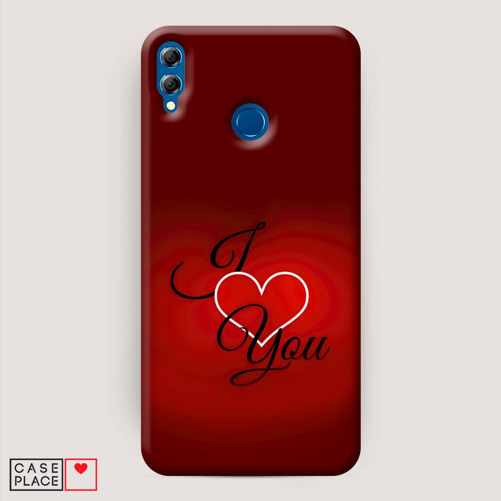 

Чехол Awog "I love you 3" для Honor 8X, 66720-5