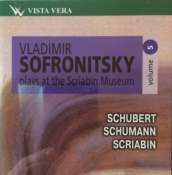

Sofronitsky plays at the Scriabin Museum, vol. 5 (1 CD)