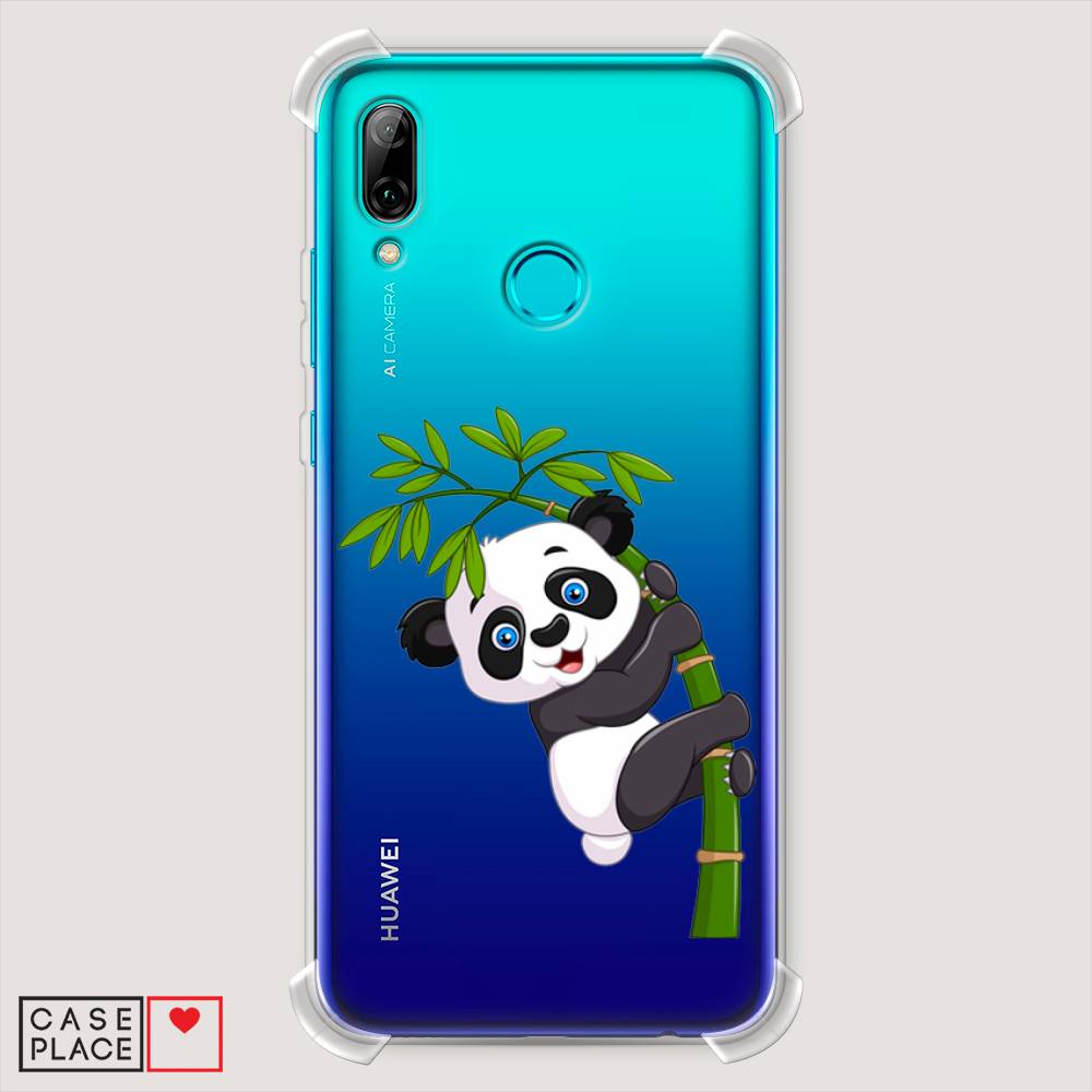 фото Чехол awog "панда для бамбуке" для huawei p smart 2019
