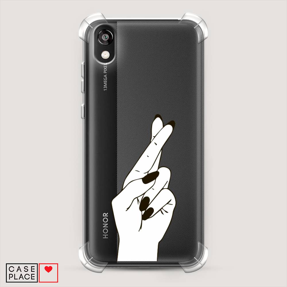 

Чехол Awog на Huawei Y5 2019 "Пальцы графика", Серый, 69051-1