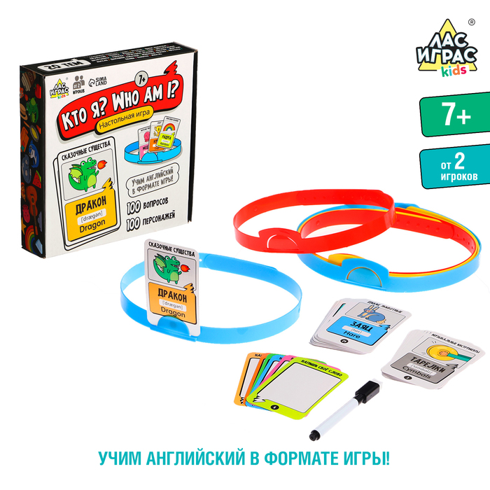 Настольная игра Лас Играс Кто я? Who I am?