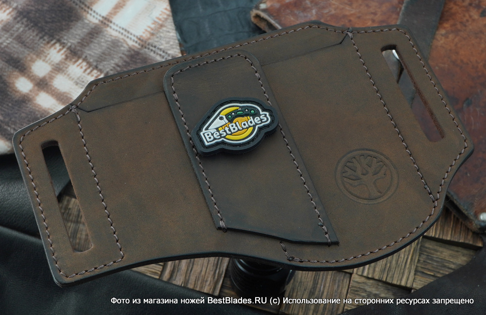 

Чехол для ножа Boker Leather Holster ED-Three Brown, Коричневый, leather holster ed-three