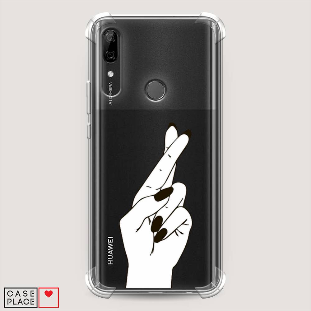 

Чехол Awog на Huawei P Smart Z "Пальцы графика", Серый, 69451-1