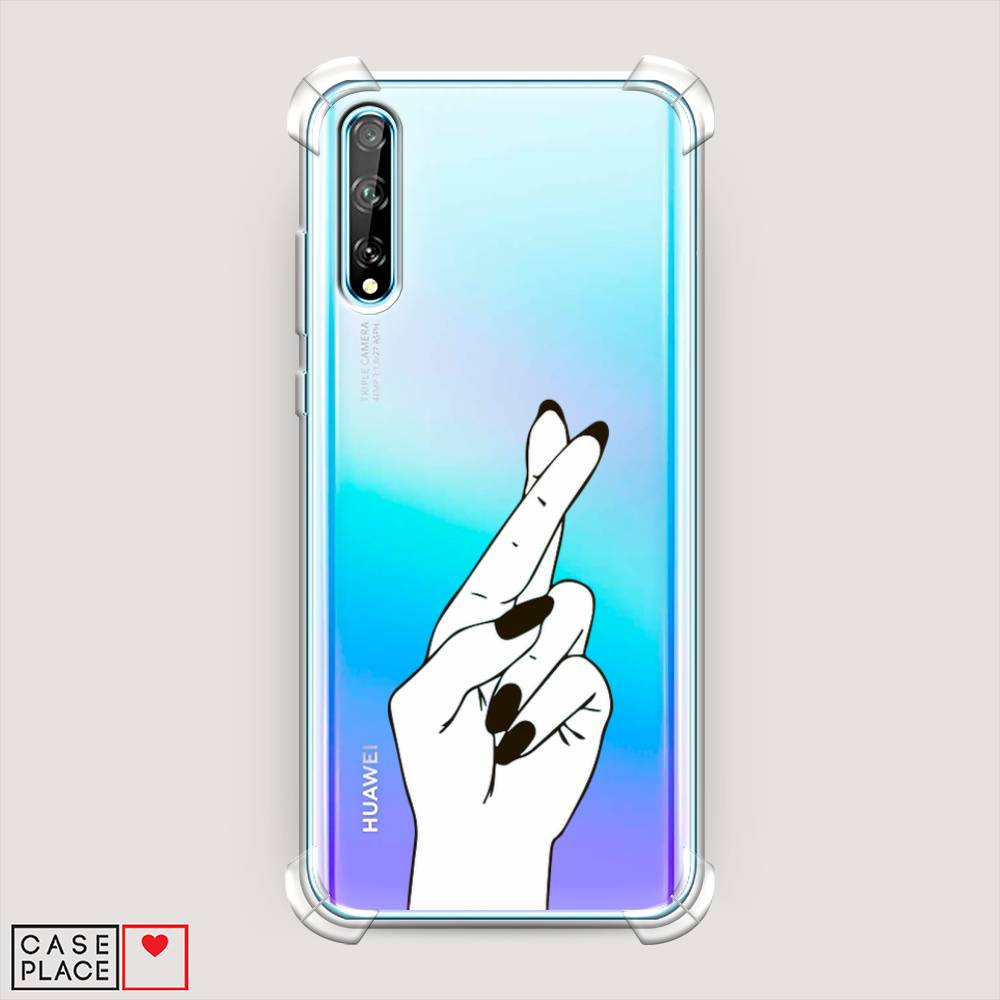 

Чехол Awog "Пальцы графика" для Huawei P Smart S, Серый, 6103551-1