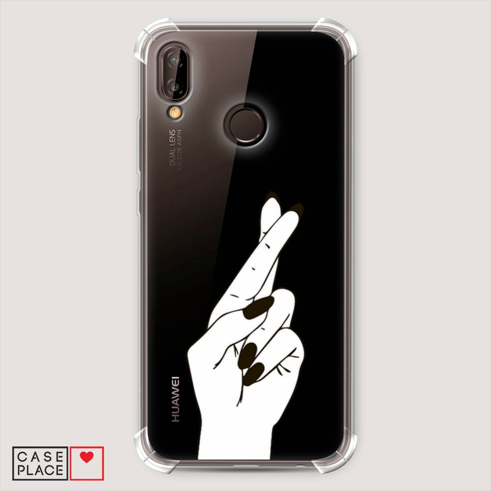 

Чехол Awog "Пальцы графика" для Huawei Nova 3E, Серый, 65651-1