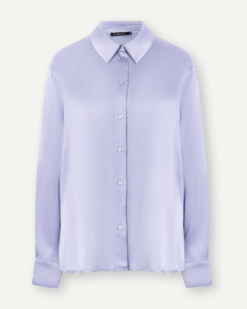 Рубашка женская Incity 1.1.2.23.01.04.02424 фиолетовая S