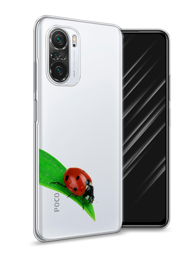 

Чехол Awog на Poco F3/Redmi K40/Mi 11i "На счастье", Разноцветный, 312650-1