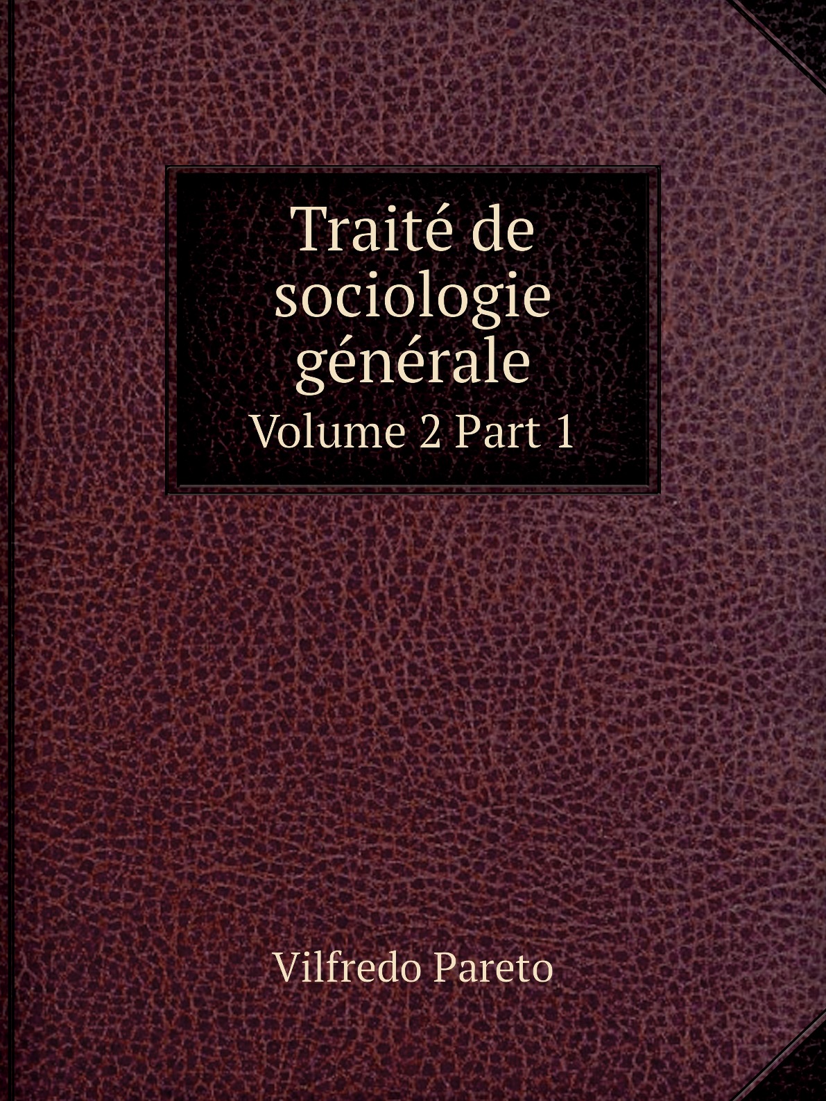 

Traite de sociologie generale