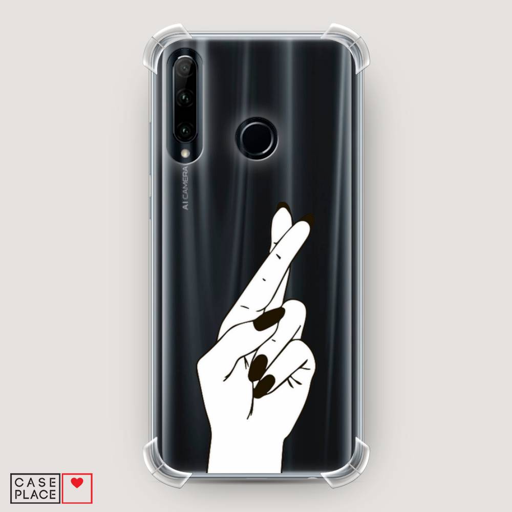 

Чехол Awog на Honor 10i "Пальцы графика", Серый, 68851-1