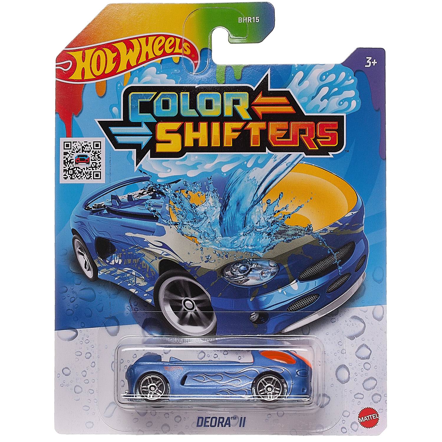 

Машинка Mattel Hot Wheels Серия COLOR SHIFTERS №15 BHR15/15, Синий, BHR15 15