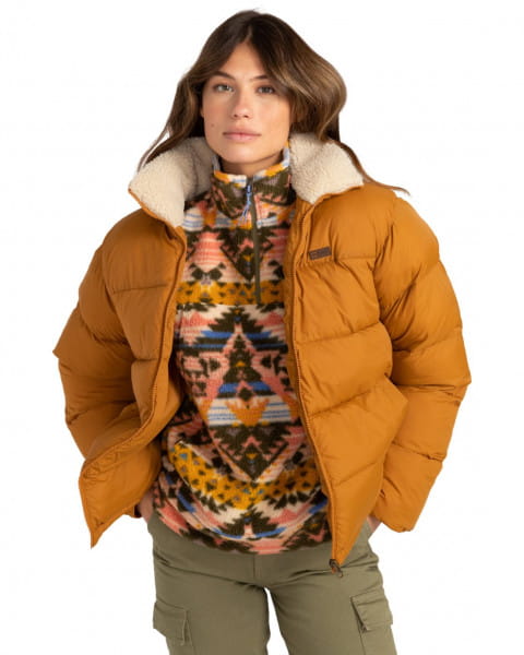 

Пуховик женский Billabong Z3JK22-BIF1-1930 коричневый XS, Z3JK22-BIF1-1930