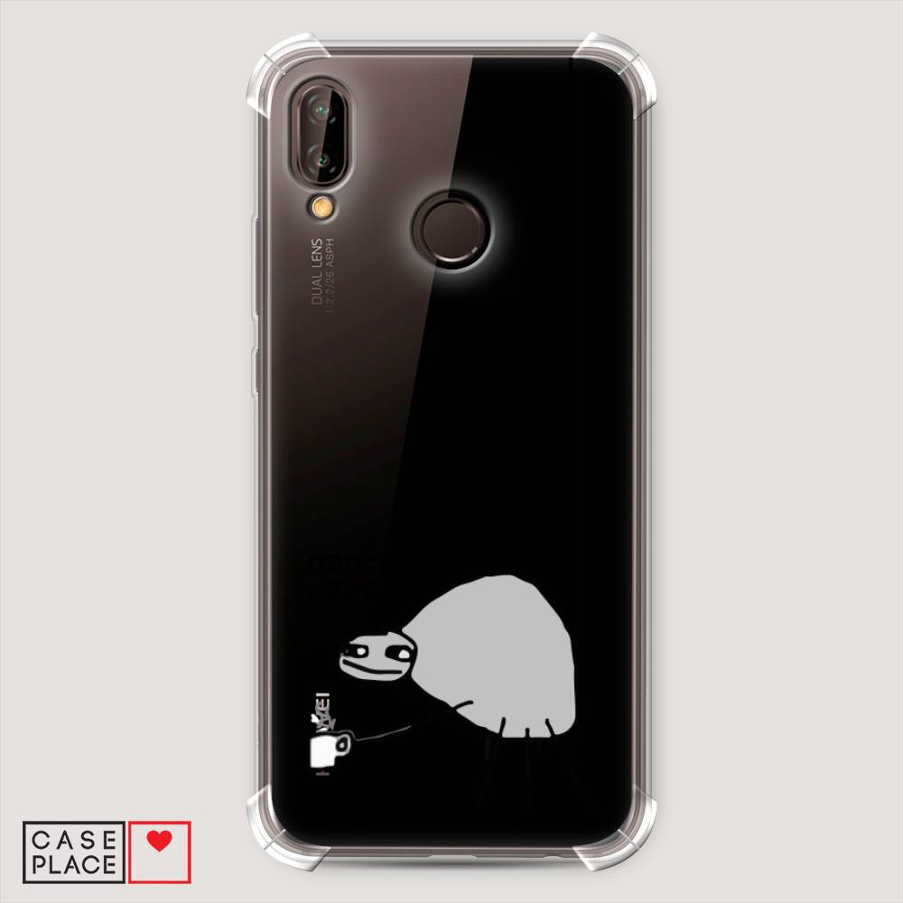

Чехол Awog "Павук" для Huawei P20 Lite, Серый;черный;прозрачный, 64451-1