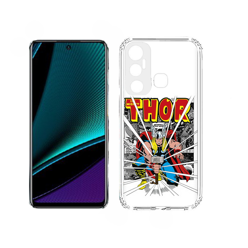 

Чехол MyPads тор рисунок для Infinix Hot 11, Прозрачный, Tocco