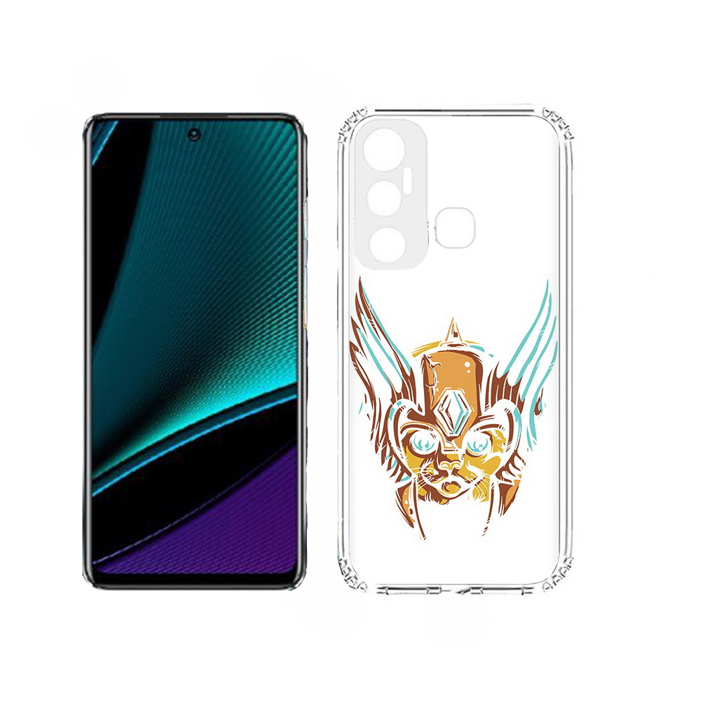 

Чехол MyPads тор абстракция для Infinix Hot 11, Прозрачный, Tocco