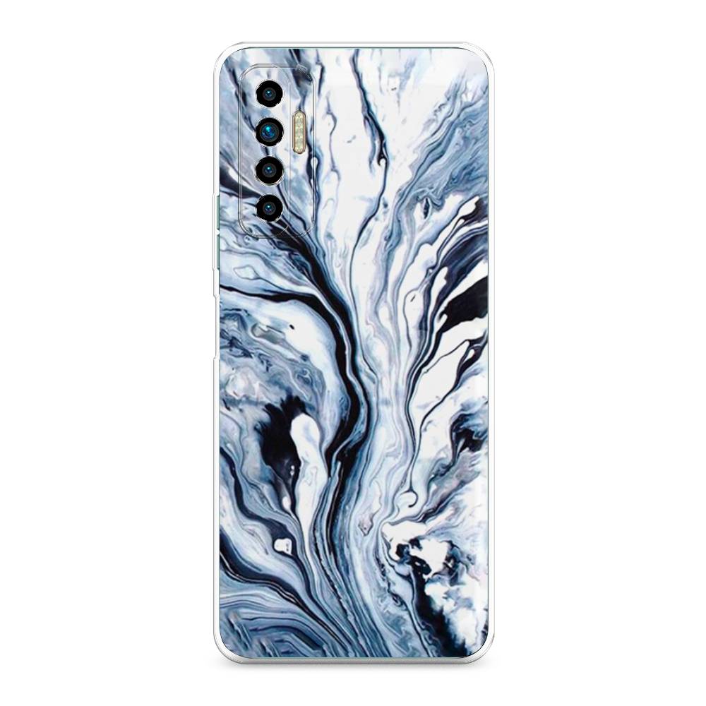 

Чехол Awog на Tecno Camon 17P "Голубой минерал мрамор", Разноцветный, 300150-3