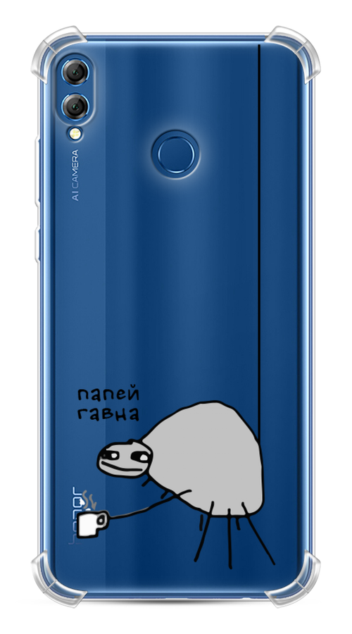 

Чехол Awog на Honor 8X "Павук", Серый;черный;прозрачный, 66751-1