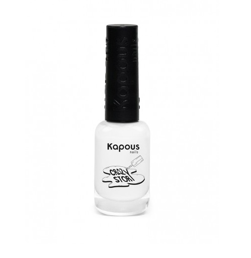 

Лак для стемпинга Kapous Professional Nails белый 8мл