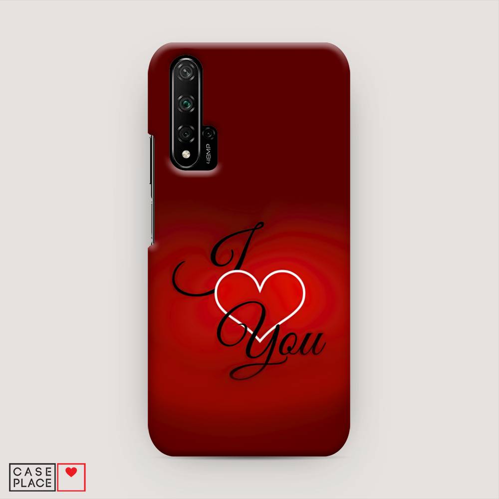 

Чехол Awog "I love you 3" для Honor 20, 69520-5