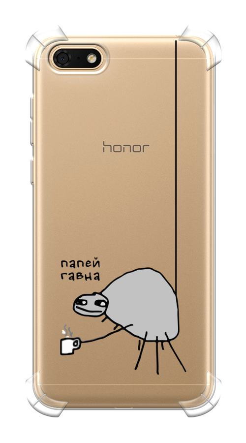

Чехол Awog на Honor 7A "Павук", Серый;черный;прозрачный, 65251-1