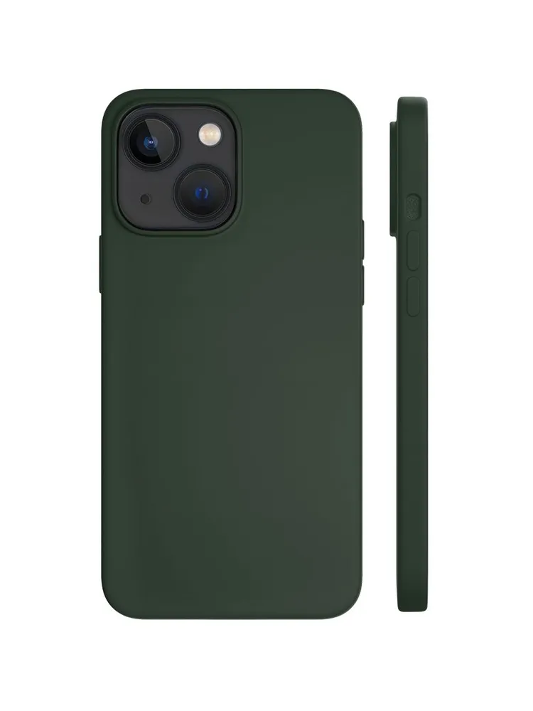 

Чехол VLP Silicone Case MagSafe для iPhone 14, темно-зеленый (1051003)