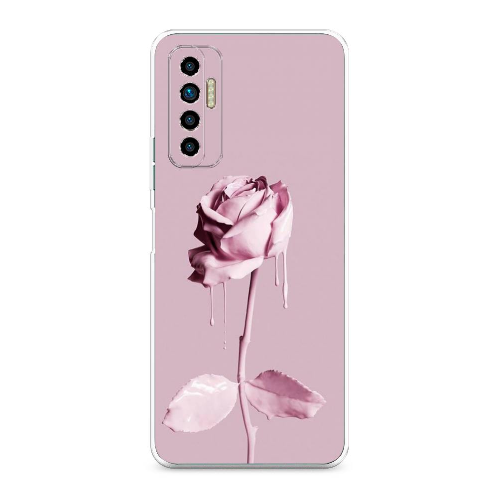 

Чехол Awog на Tecno Camon 17P "Роза в краске", Разноцветный, 300150-8