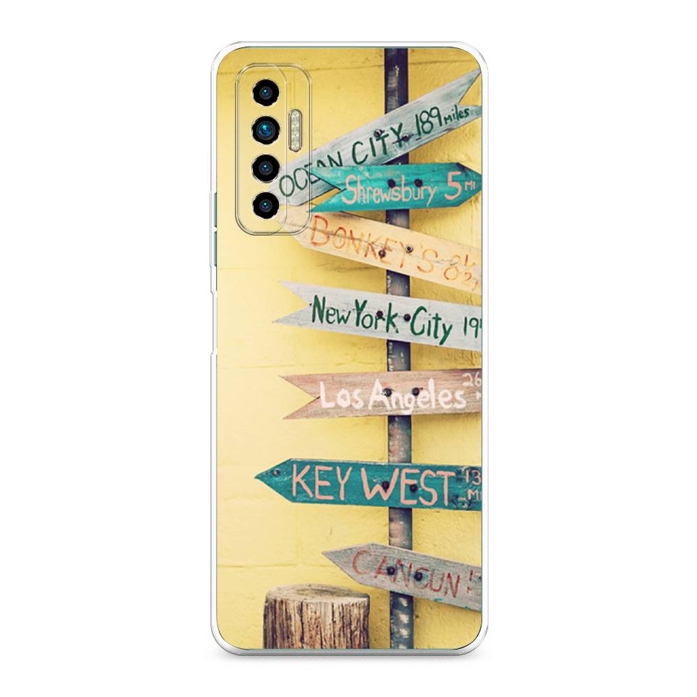 

Чехол Awog на Tecno Camon 17P "Нулевой километр", Разноцветный, 300150-4
