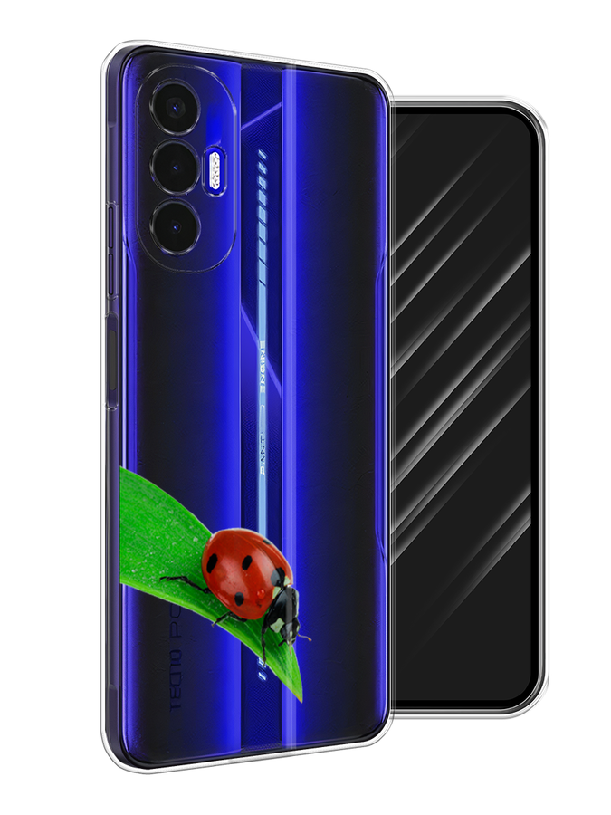 

Чехол Awog на Tecno Pova 3 "На счастье", Разноцветный, 301550-1